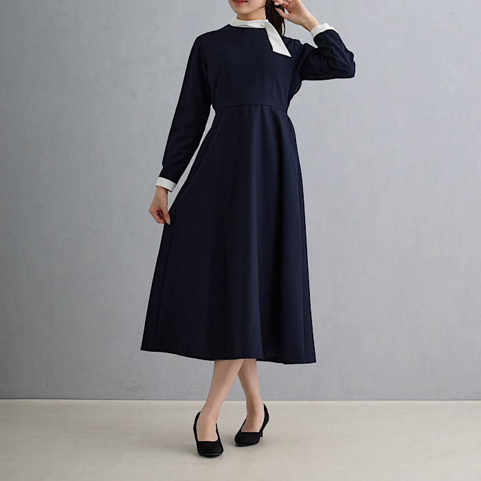 FAMILIAR EXISTENCE 黒ワンピース ノースリーブ レディース 結婚式 お呼ばれ フォーマル 通販